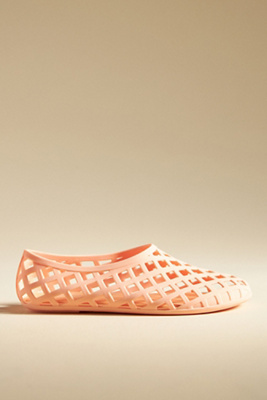 Jeffrey Campbell Jellz Slip-on In Orange