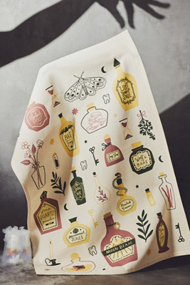 Potions and Lotions Dish Towel