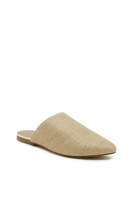 Shop Kelsi Dagger Brooklyn Pointed-toe Mules In Beige