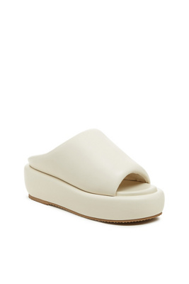 Shop Kelsi Dagger Brooklyn Bubble Slides In White