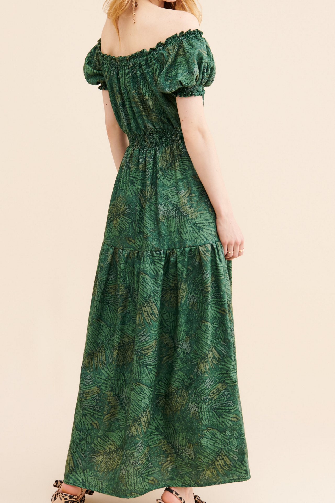 De La Fe Coqueta Maxi Dress