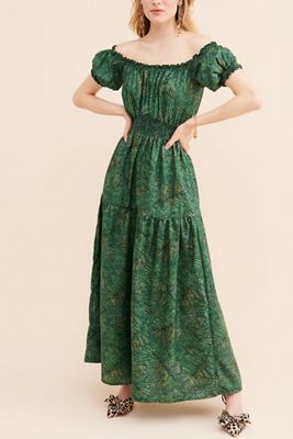 De La Fe Coqueta Maxi Dress