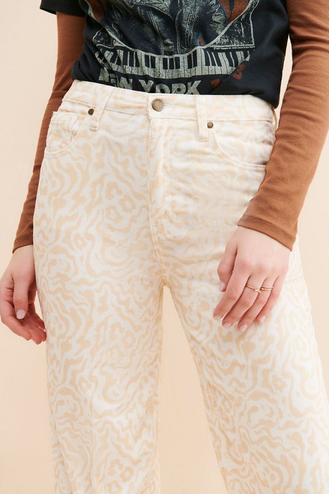 PTCL Printed Corduroy Pants #2