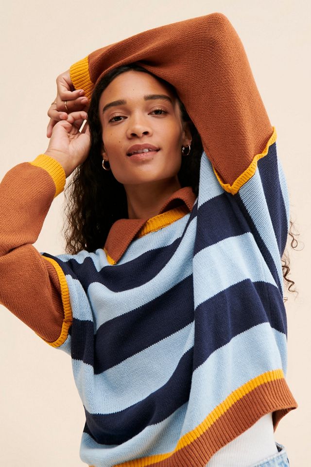 Callahan Archie Striped Pullover #2