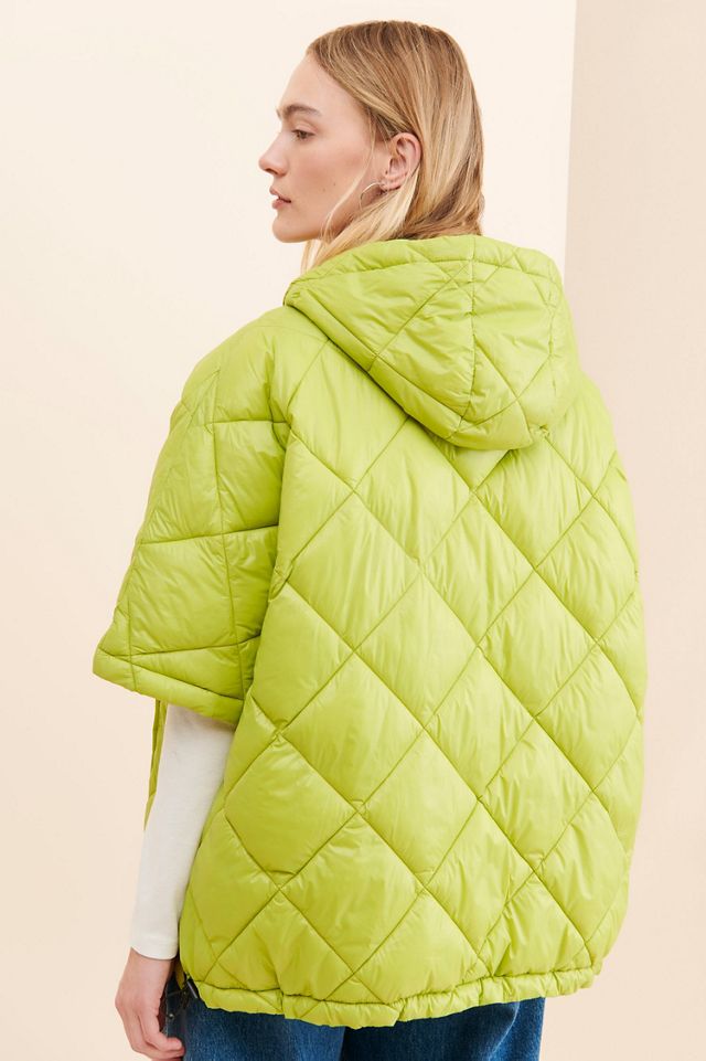 Noize Kiera Quilted Poncho #1