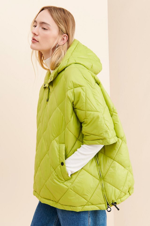 Noize Kiera Quilted Poncho #2
