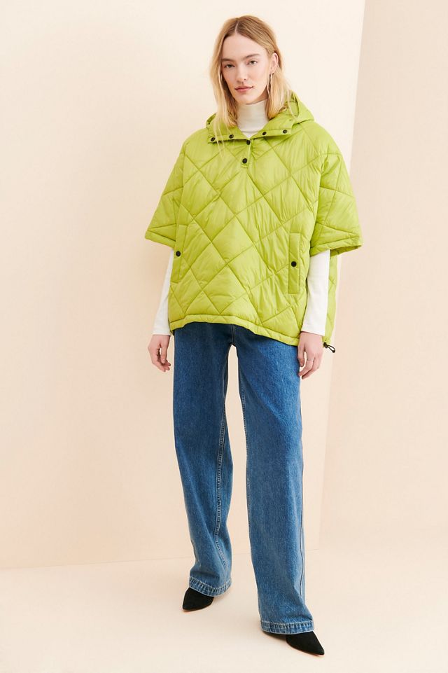 Noize Kiera Quilted Poncho #3