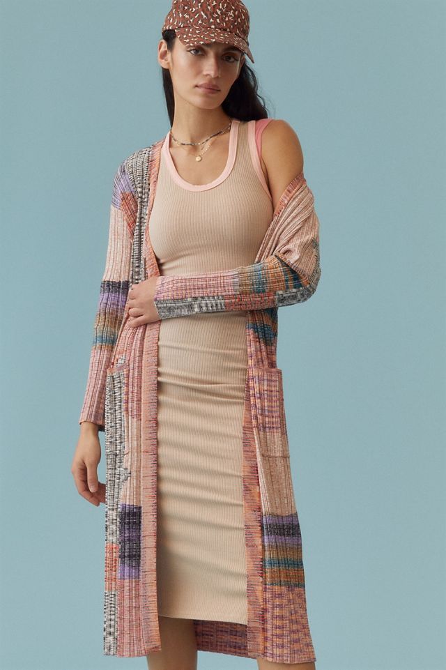 Patchwork Cardigan Sweater #3