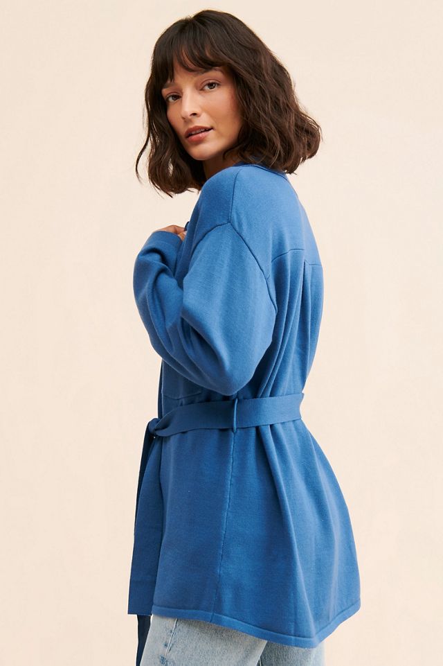 Little Lies Belted Oversized Cardigan #1