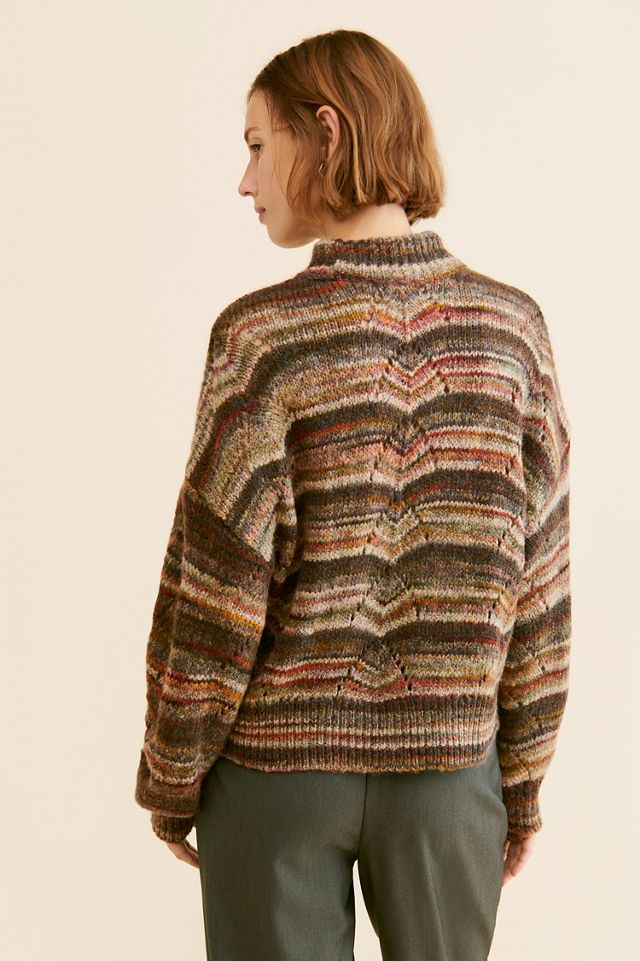 RD Style Mixed Stripe Pullover #1