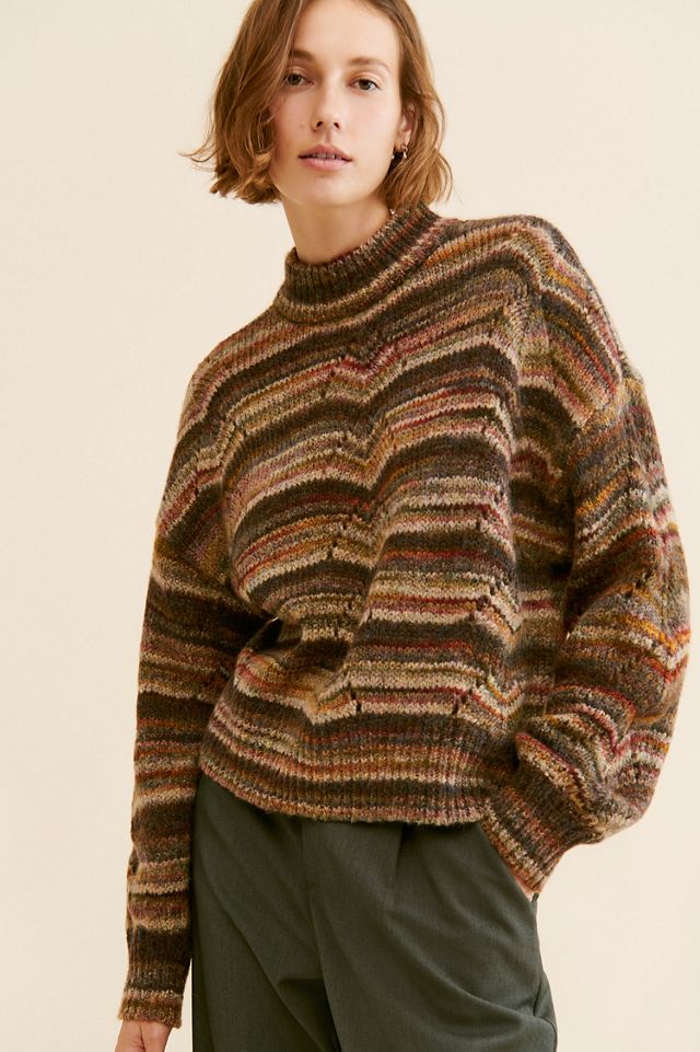 RD Style Mixed Stripe Pullover #2