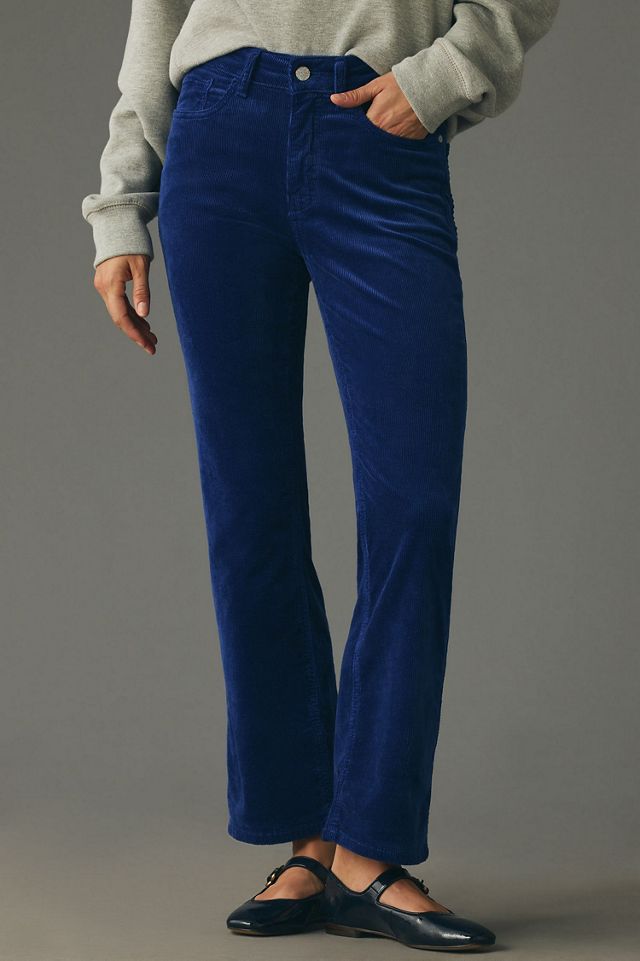 Pilcro The Yaya Mid-Rise Corduroy Crop Flare Jeans #2