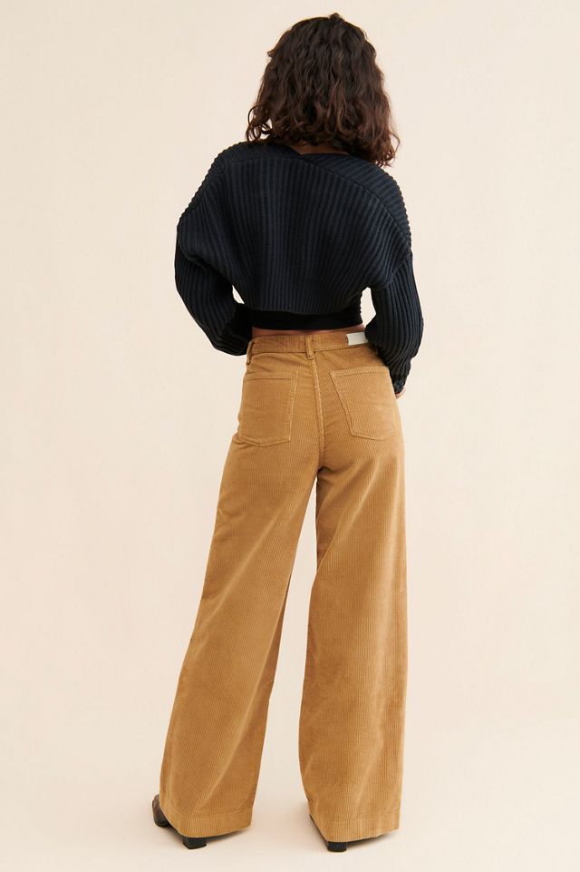 DL1961 Zoie Wide Leg Corduroy Pants #1