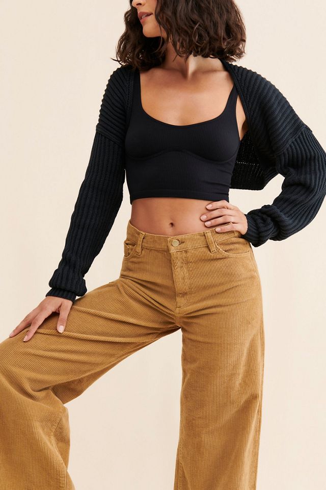 DL1961 Zoie Wide Leg Corduroy Pants | Anthropologie