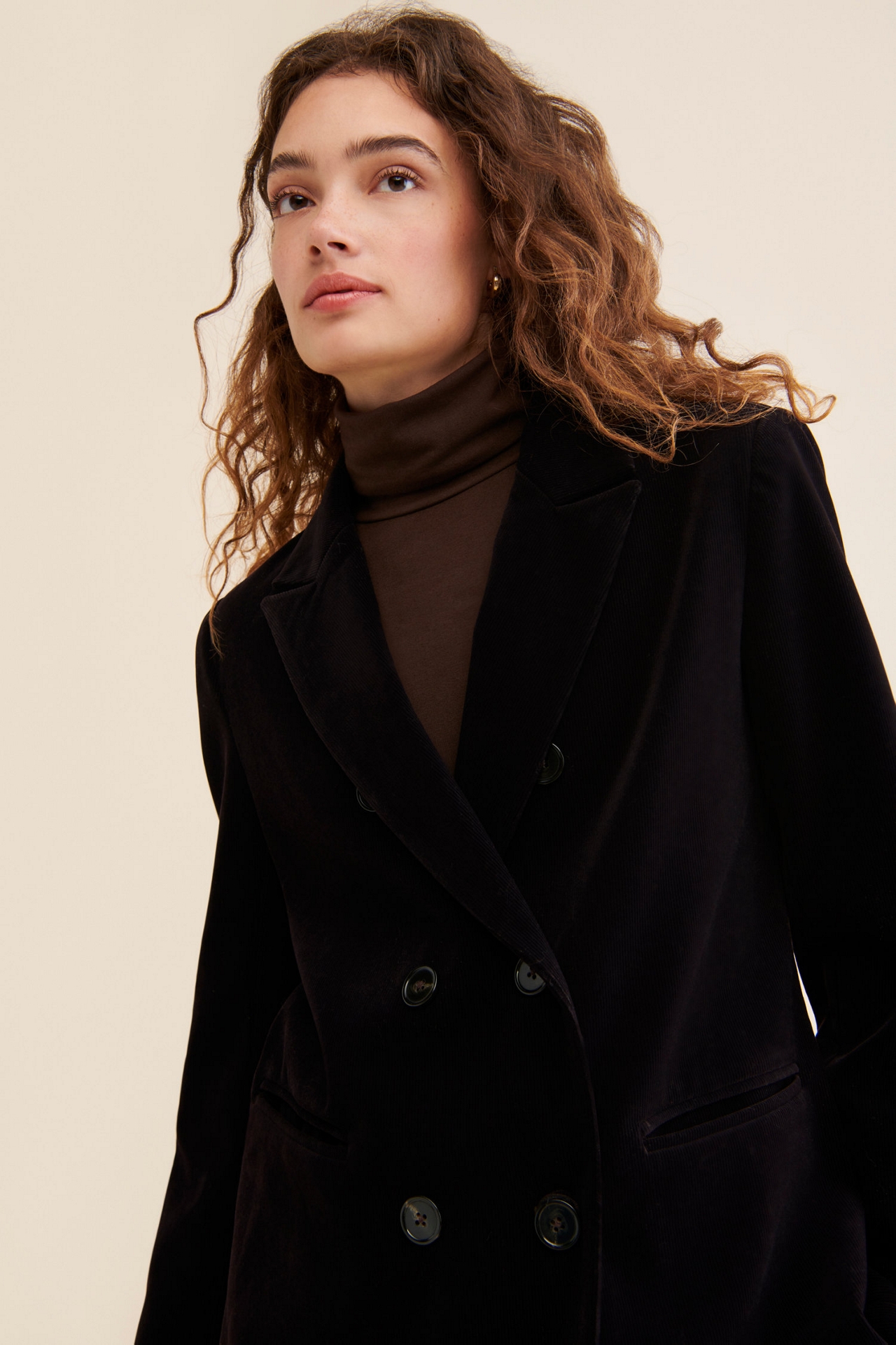 FRENCHMAUVE Corduroy Emory Blazer