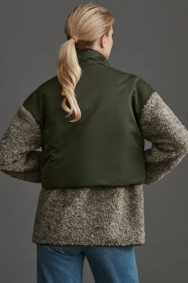Avec Les Filles Fleece Twofer Jacket #1