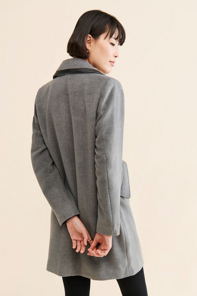 Noize Maura Collared Overcoat #1