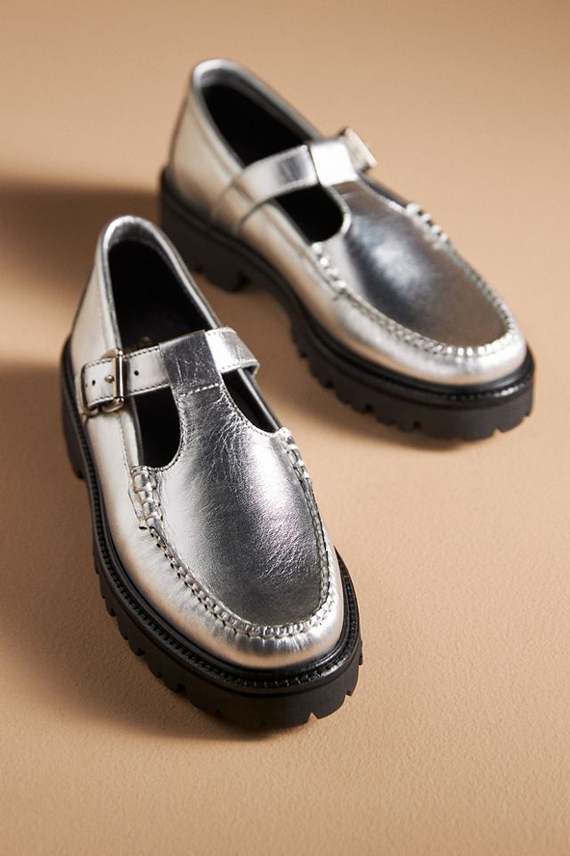 ローファー・オックスフォード elizabethstuart Height-raising Haze Mary Jane loafers EBAL13 G.H.BASS Weejuns® Mary Jane Super Lug Loafers | Anthropologie