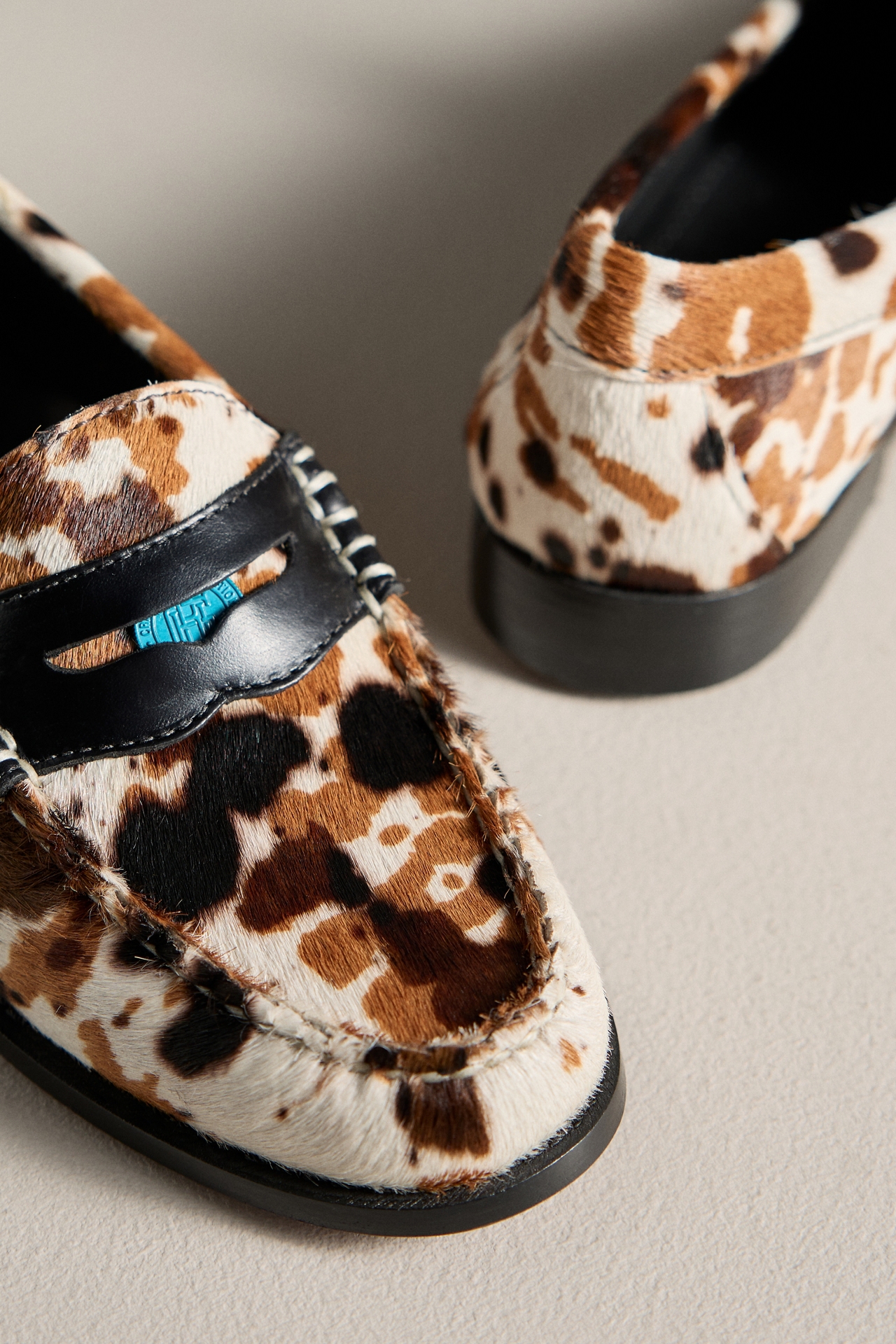 G.H.BASS Whitney Weejuns® Leopard Loafers