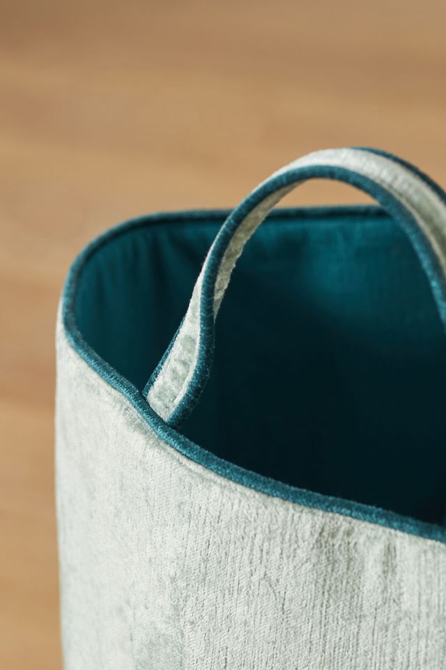 Adaline Velvet Cotton Basket #2