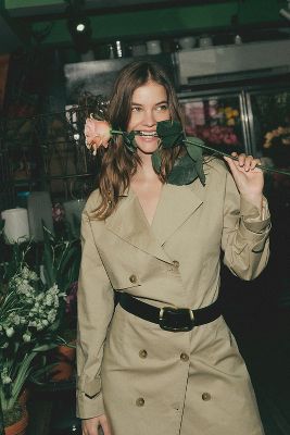 Ceinture à Boucle Carrée par en taille: L - By Anthropologie - Modalova