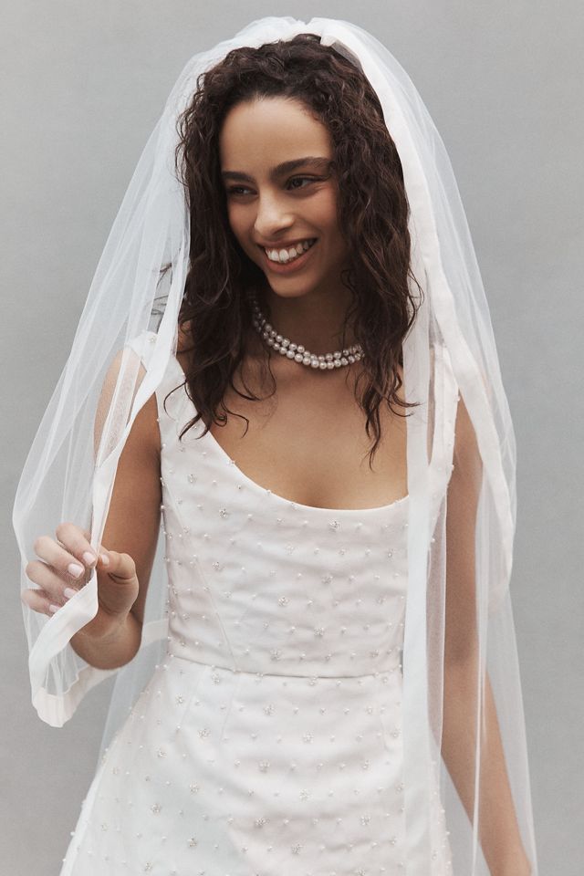 Anthropologie Rochefort Fingertip Veil - Madeleine Fig Anthropologie | Accessories | Anthropologie Rochefort  main image 2