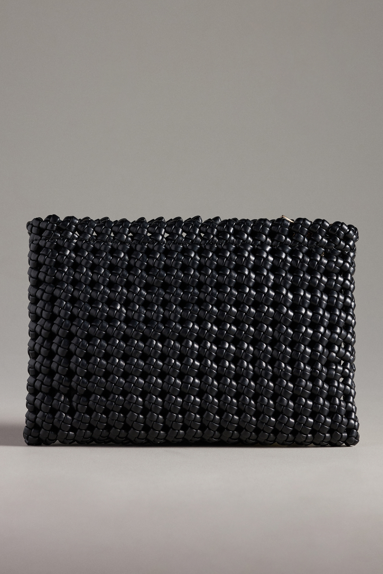 The Kalani Woven Knot Clutch: Faux Leather Edition