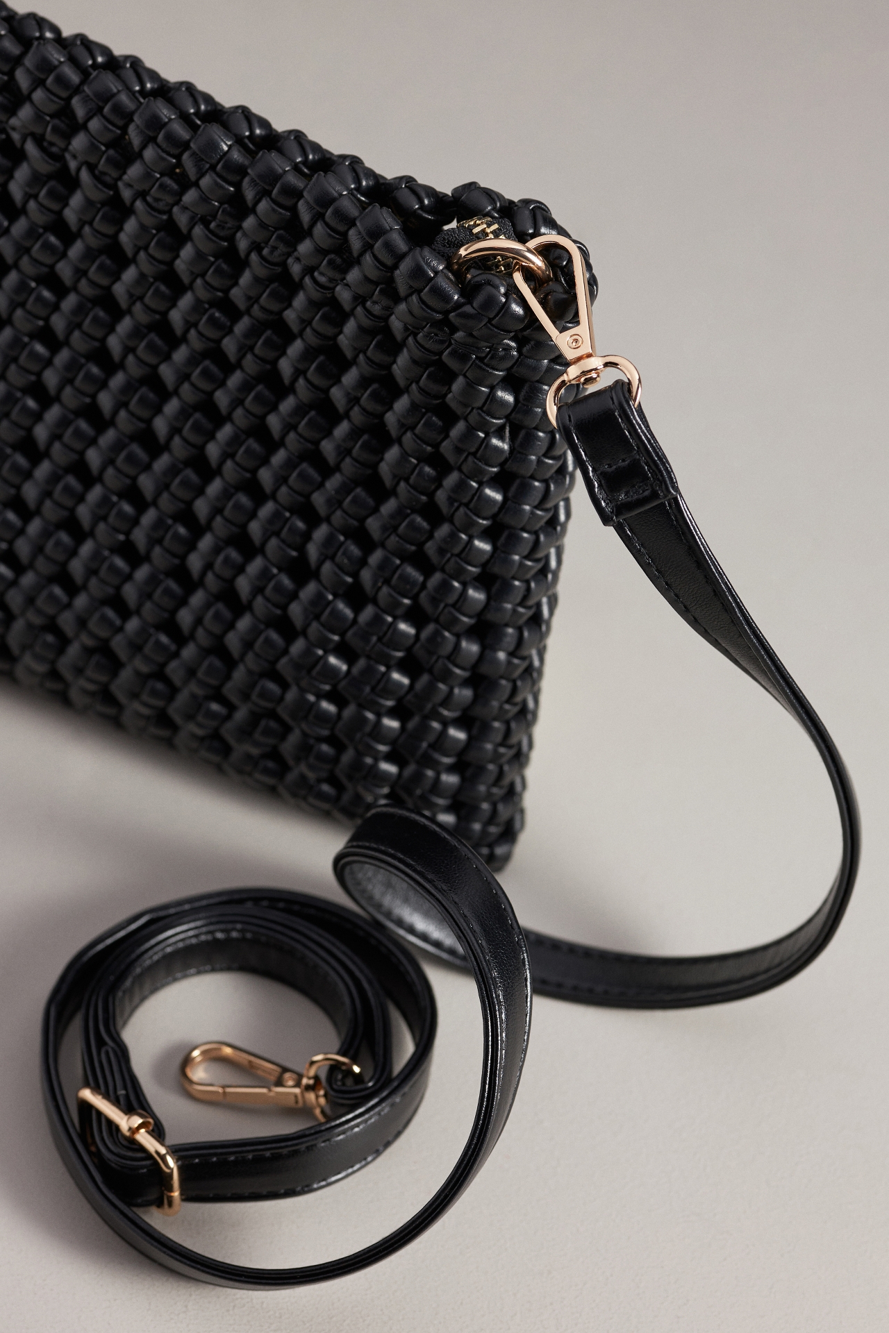 The Kalani Woven Knot Clutch: Faux Leather Edition