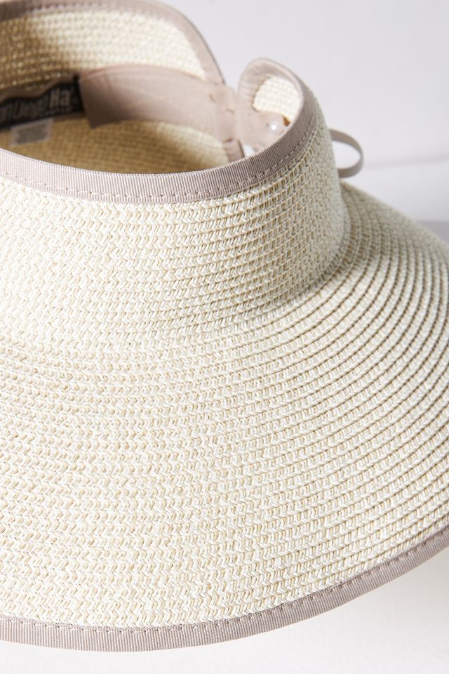 San Diego Hat Co. Ribbon Visor #5