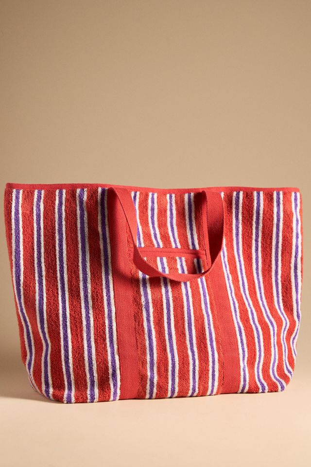 Striped Terry Summer Tote #1