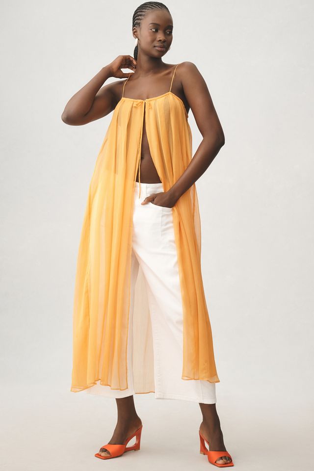 Sunday In Brooklyn Sheer Longline Cami