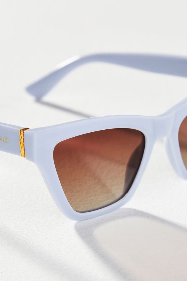Eleventh Hour Ivory Cat Eye Sunglasses Eleventh Hour Ivory Cat Eye Sunglasses main image 4
