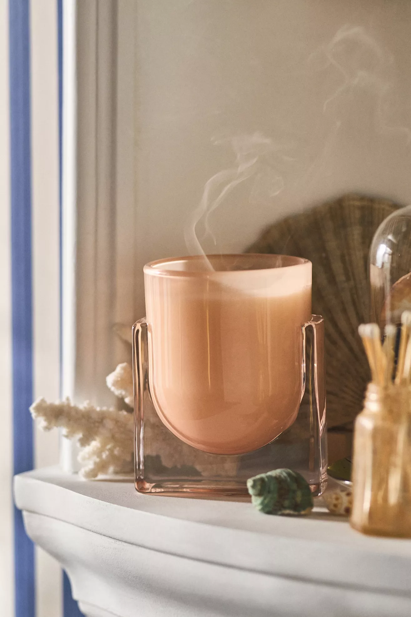 Found Notes Floral Rose & Oud Candle