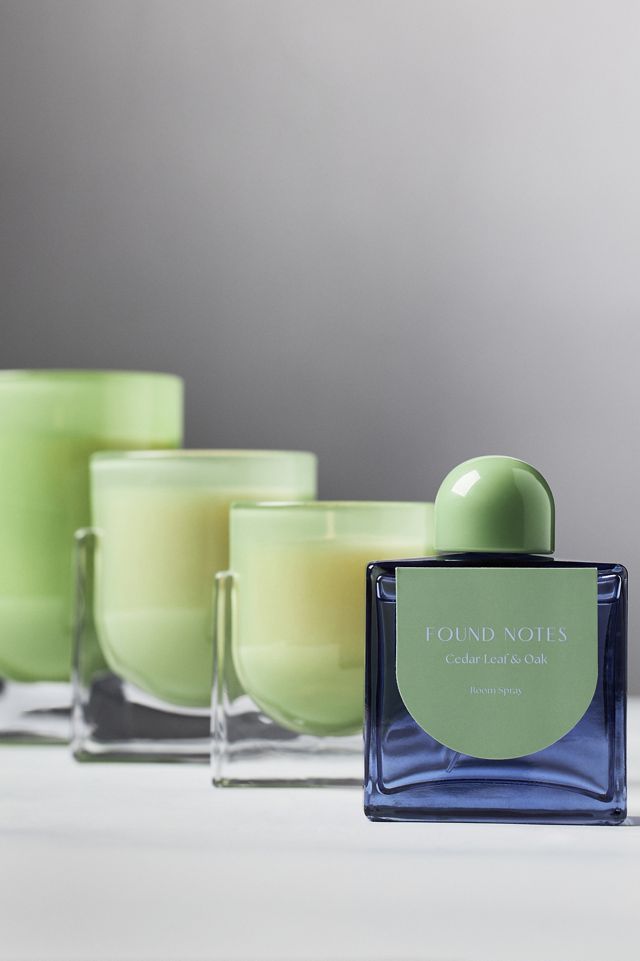 Found Notes Woody Cedar Leaf & Oak Candle #6