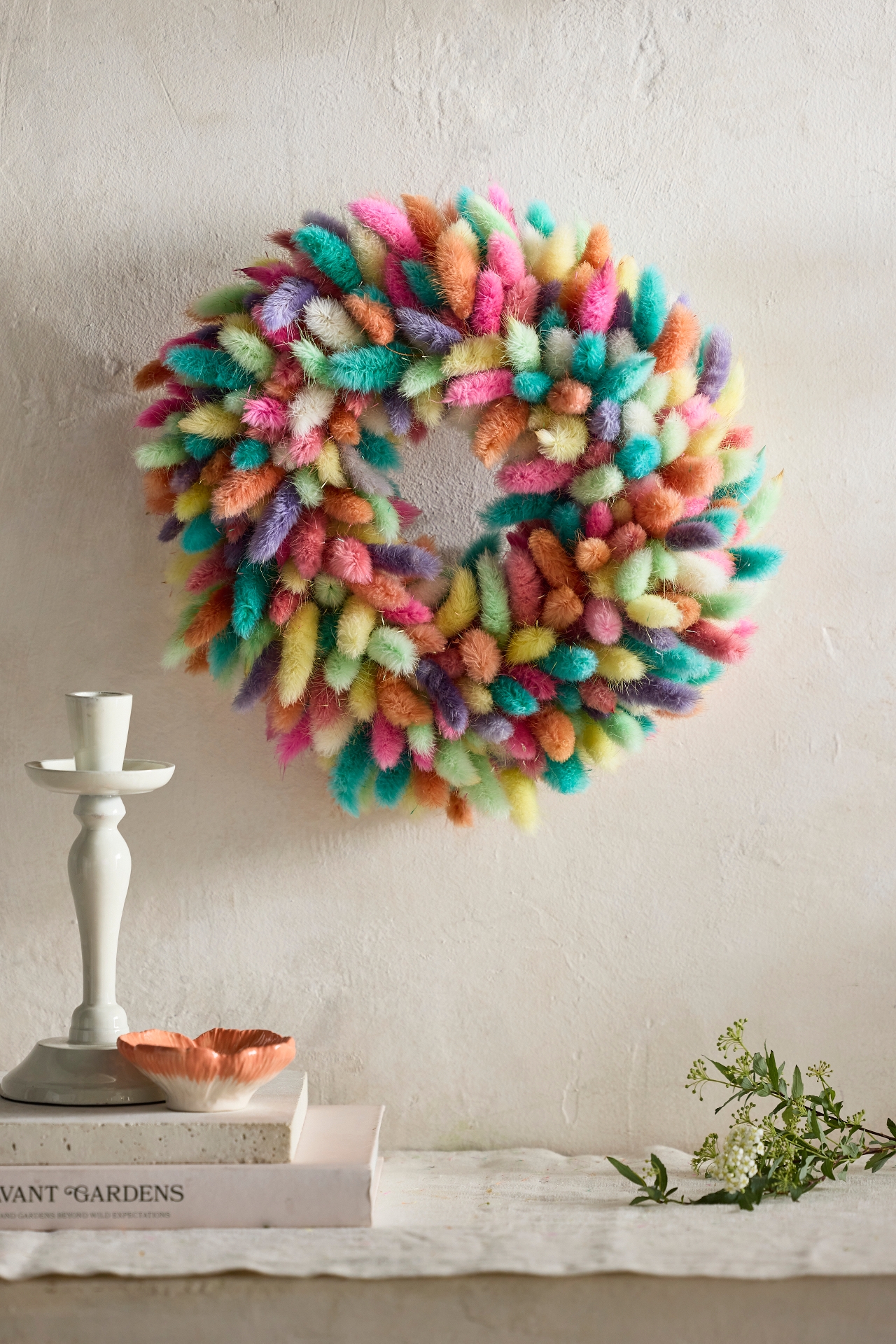 Preserved Kaleidoscope Wreath