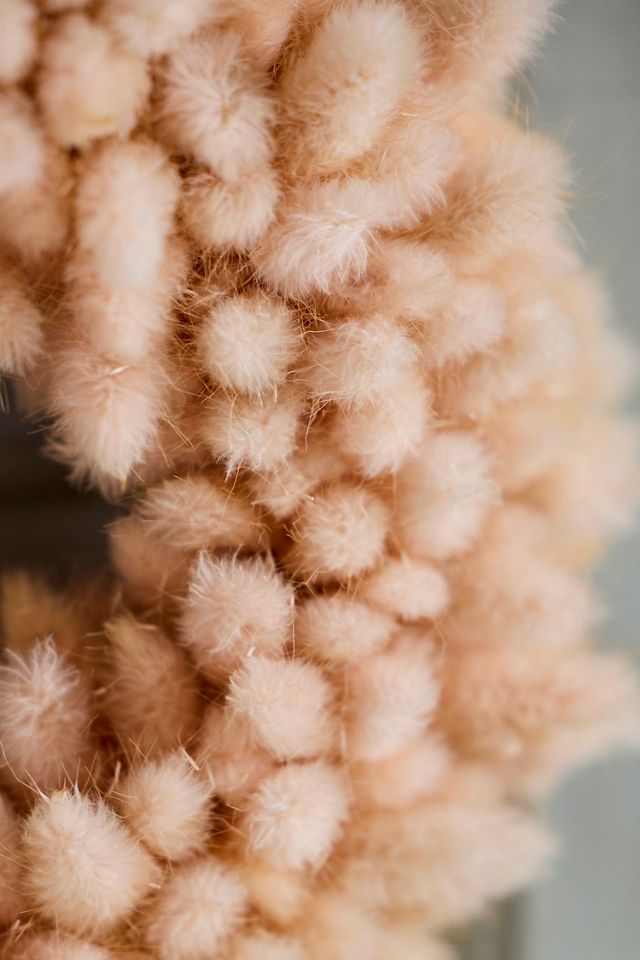 Preserved Bunny Tails Wreath #1
