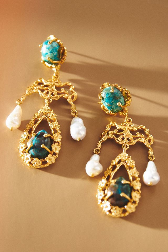 Christie Nicolaides Liliana Chandelier Earrings | Anthropologie