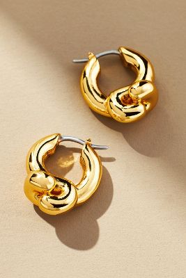 Shop Jenny Bird Maeve Hoop Earrings In Gold