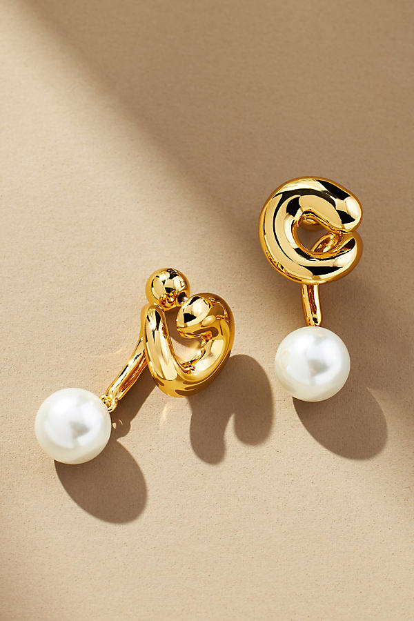 Shop Jenny Bird Daphne Drop Earrings In Gold