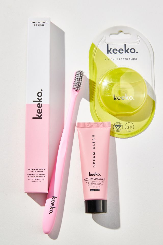 Keeko Oral Wellness Travel Set | Anthropologie