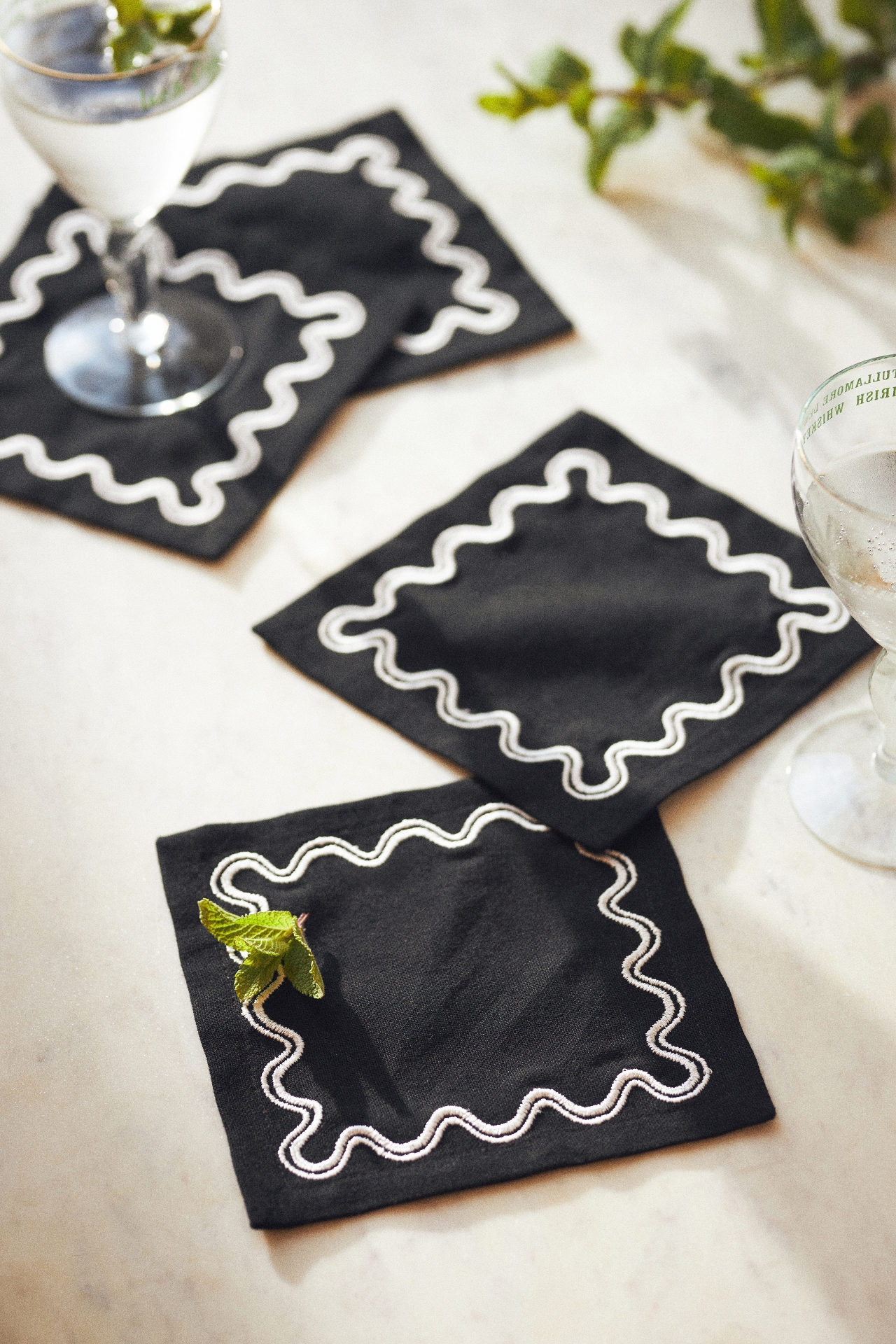 Madeline Cocktail Napkins, Set of 4