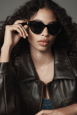 Anthropologie x I-SEA Polarized Gold Heart White Sunglasses NWT ? I-SEA x Anthropologie Jolene Polarized Sunglasses  main image 4