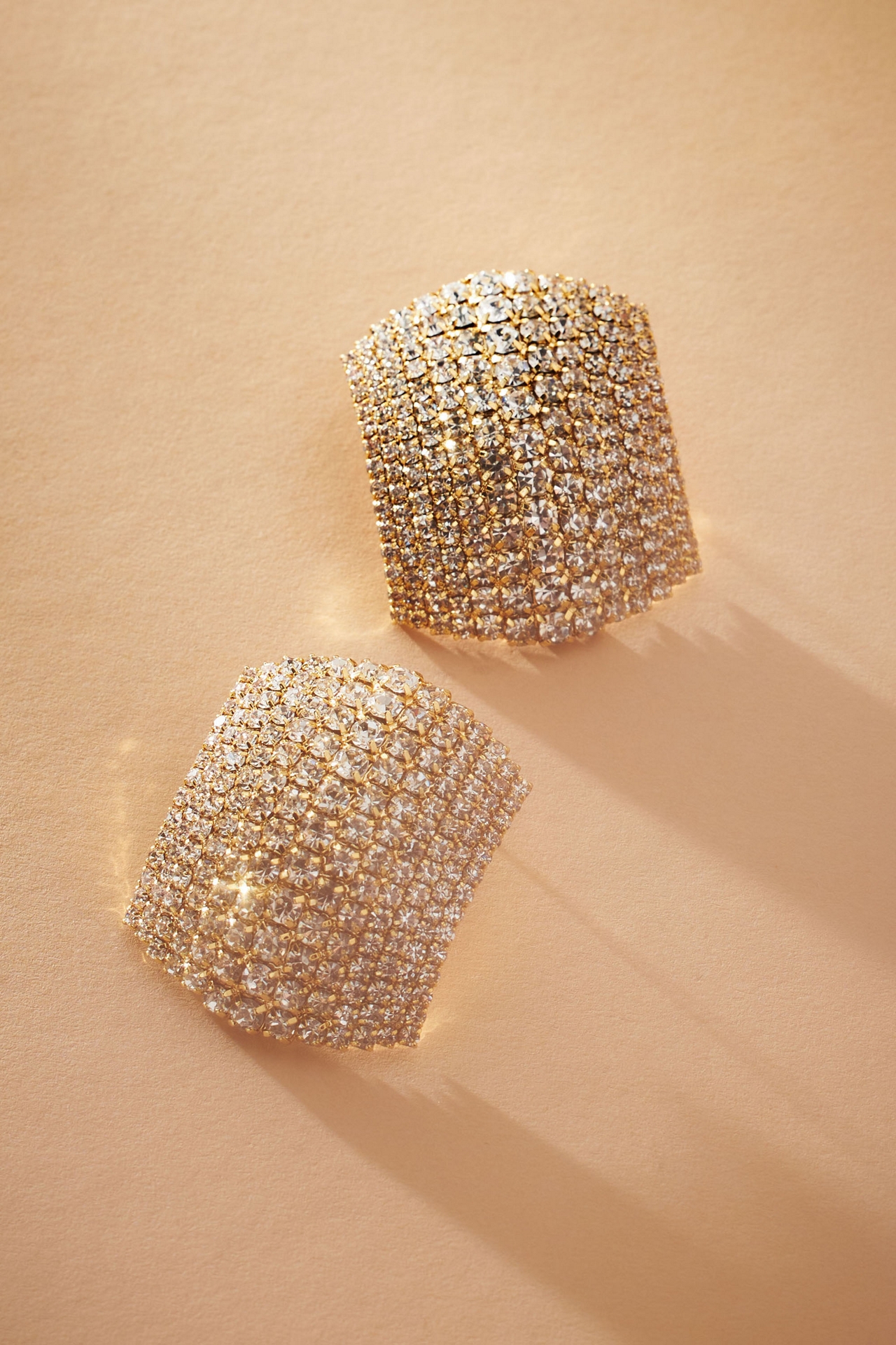 Pavé Post Earrings