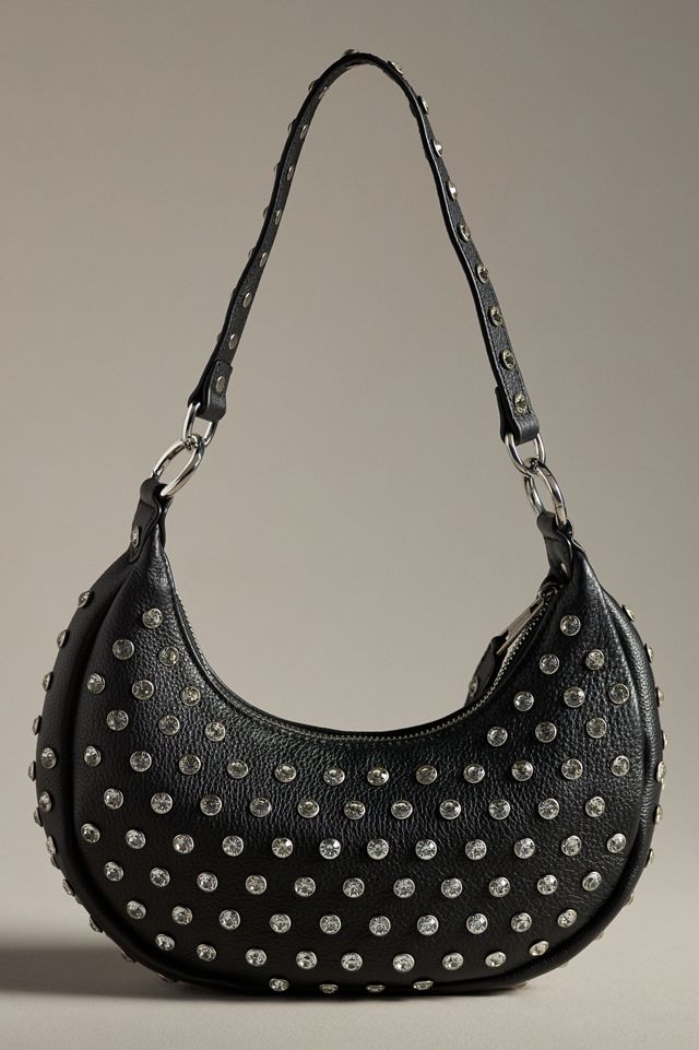 Retrofete Maybelle Rhinestone Studded Shoulder Bag #2