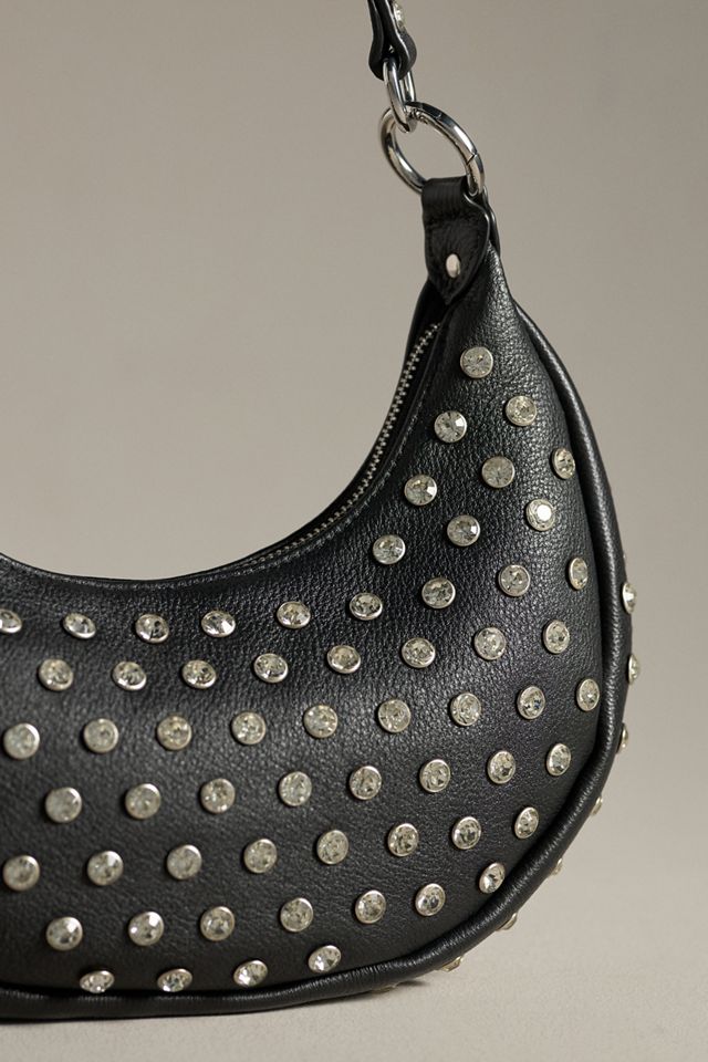 Retrofete Maybelle Rhinestone Studded Shoulder Bag #3