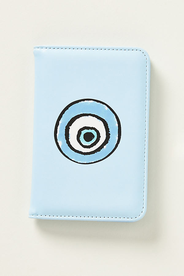 Frasier Sterling X Anthropologie Passport Case: Vacay Edition In Blue