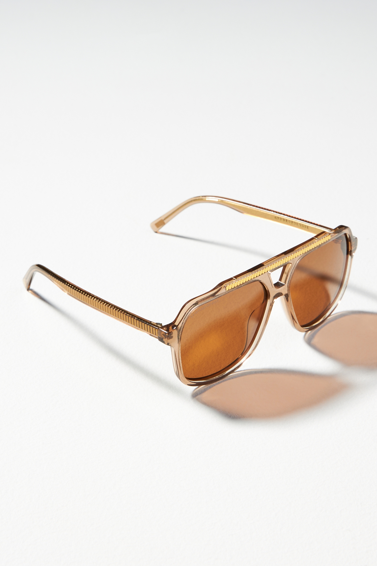 Transparent x Anthropologie Ryan Aviator Sunglasses