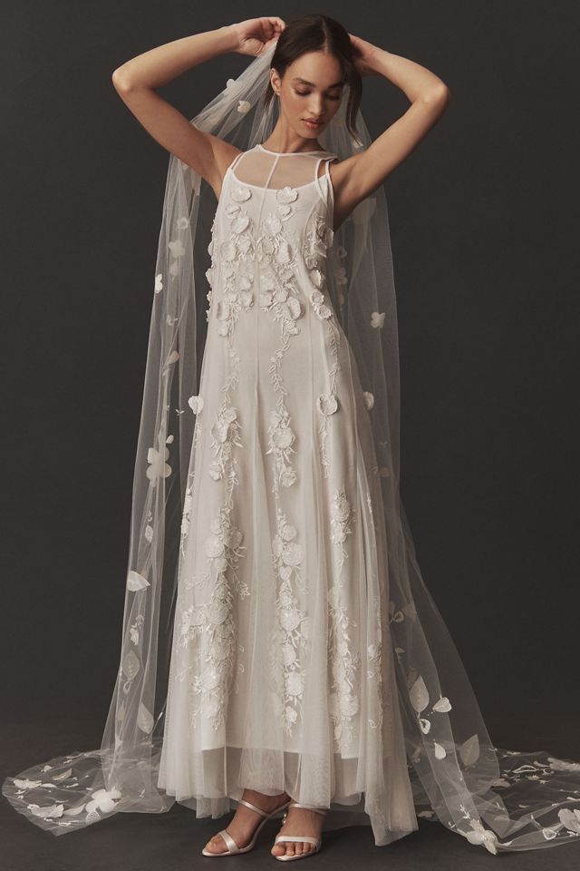 Blossom Veils Floral Cathedral Veil #2