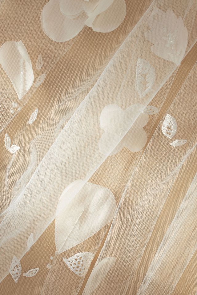 Blossom Veils Floral Cathedral Veil #3