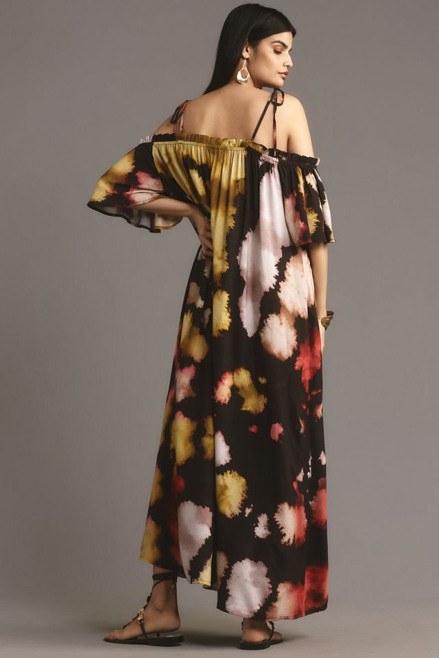 Conditions Apply Printed Tie-Strap Kaftan #1